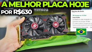 RX 5500XT POR R630 DO ALIEXPRESS VENDIDA NO BRASIL A MELHOR PLACA HOJE PRA FULL HD TESTES E MAIS [upl. by Indihar]