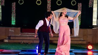 Brother Sister sangeet dance Vidhi Bhatia Raanjhanaa  Chunari chunari [upl. by Greerson]