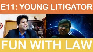 Fun with Law  E11  Life as young Litigator Feat Supreme Court Advocate Vishal Sinha [upl. by Kong308]