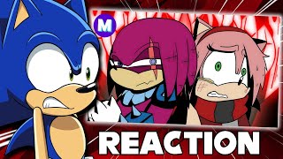 NOW EVERYONE KNOWS Sonic Reacts Theres Something About Knuckles Part 6 [upl. by Aleris]