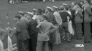 1932 US Open Highlights [upl. by Adnamahs]