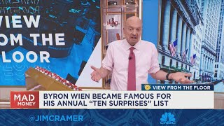 When Byron Wiens list came out I would ponder it for hours says Jim Cramer [upl. by Seidule]