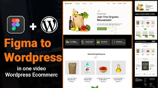 Get Expert in Figma to Wordpress in one video  Wordpress Ecommerce Batch  by Learncodewithrk [upl. by Dore]