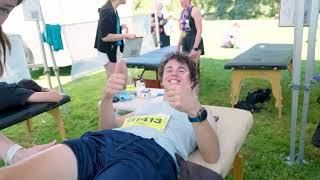 Action Sport Physio au Marathon Beneva de Montréal 2024  Re Vivezle [upl. by Eirrahs515]