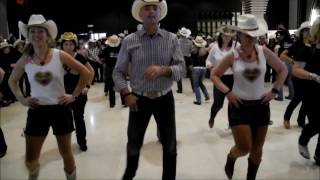 Line Dance Rock Mi Choreo Bruno Moggia Teddy Fournet [upl. by Oswin958]