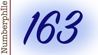 163 and Ramanujan Constant  Numberphile [upl. by Starkey309]