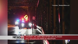 Westport police identify man killed in Saugatuck River crash [upl. by Aliuqahs]