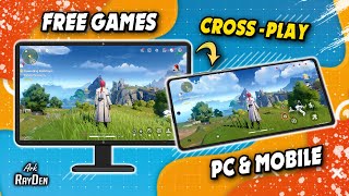 Top 16 Free Cross Platform Games on PC and Mobile with CrossPlay Cross Progression [upl. by Imas81]