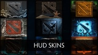 Dota 2 Hud Skins Preview [upl. by Siana779]