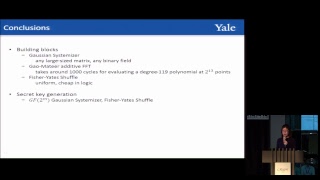 CHES 2017 926 Session II PostQuantum Implementations [upl. by Alor178]