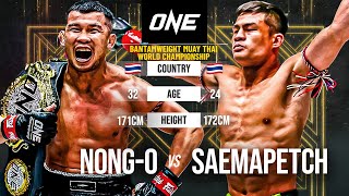 This MUAY THAI Fight Was LEGENDARY 🤯 NongO Gaiyanghadao vs Saemapetch Fairtex [upl. by Ioab]