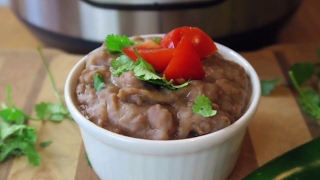 INSTANT POT REFRIED BEANS  EASY [upl. by Nitnelav]