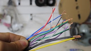 Wiring harness colours explained for a stereo The 12Volters [upl. by Ailugram]