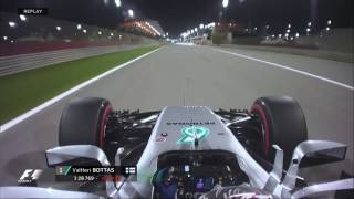 2017 Bahrain Grand Prix Valtteri Bottas Onboard Pole Lap [upl. by Eemiaj214]