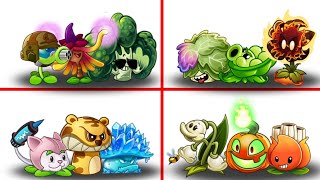 PvZ 2  4 Times de Plantas vs Zumbis Qual Time de Plantas Será O Campeão [upl. by Rodd]