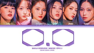 NMIXX 엔믹스  quotOO  BAILA VERSIONquot Color Coded Lyrics EngRomHan [upl. by Merari]