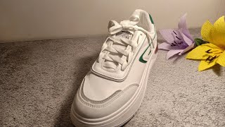 How to Tie Ladder Lace Your Sneakers  Tutorial  Quick and Easy [upl. by Anirak103]