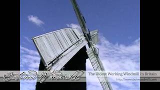 Outwood Mill Video  Outwood Post Mill  Outwood  Wind Mill  Judi Dench  Windmill  Windmills [upl. by Aivatan]