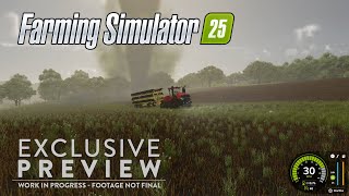 9 Minutes of Farming Simulator 25  Raw Gameplay Footage [upl. by Swec267]