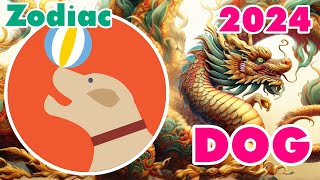 DOG 2024 Zodiac Dog Prediction  The Year of the Green Wood Dragon 【Master Tsai】 [upl. by Philbert]