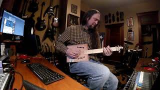 Hinkler The Electric Blues Box Slide Guitar with Guitar Slidetryout [upl. by Anicul]