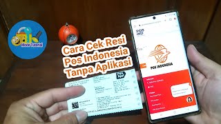 Cara Mudah Cek Resi Pos Indonesia Tanpa Aplikasi  Tracking Kiriman Pos Tanpa Aplikasi [upl. by Ylenats]