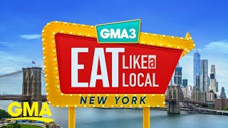 GMA3 Eat Like a Local New York [upl. by Waldack]