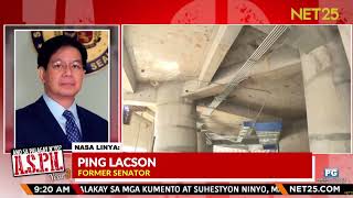 PING LACSON on the New Senate Building Interview on NET25 [upl. by Gapin487]