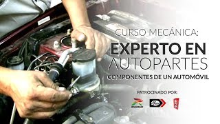 Curso Mecánica Experto en Autopartes  Componentes de un Automóvil [upl. by Surad797]