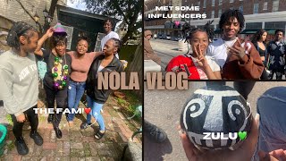 COME WITH ME TO NOLA  MARDI GRAS  Vlog 3 [upl. by Nyrad]