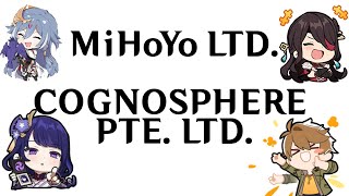 MiHoYo Changes Their Publishers to COGNOSPHERE PTE LTD [upl. by Seif]