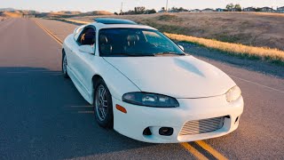 1999 MITSUBISHI ECLIPSE TURBO FOR SALE [upl. by Lewendal]