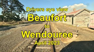 Drivers eye view Beaufort to Wendouree [upl. by Adila]