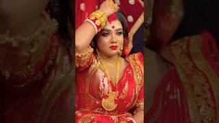 Bengali bridal makeup makeupmakeup tutorialmakeup videomakeup walamakeup kit [upl. by Glennis]