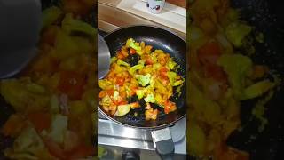 Gobi sabji  Flower bhaji youtubeshorts recipe food shorts [upl. by Nylqcaj795]