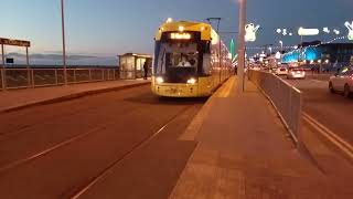 tram departure from st chads road tram stop this evening101024 [upl. by Yona]