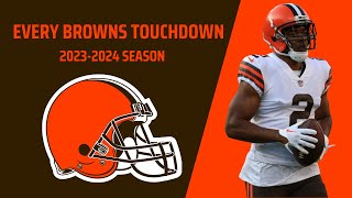 Every Cleveland Browns Touchdown 20232024 Season [upl. by Shela]