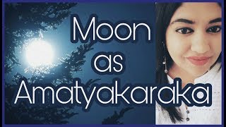 Moon as Amatyakaraka in Astrology [upl. by Barbara242]