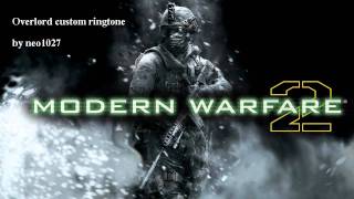 Call of Duty Modern Warfare 2  Overlord ringtone [upl. by Lalise]