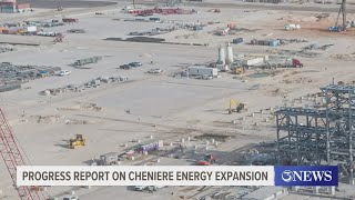 Progress report on Cheniere Energy expansion [upl. by Aryahay738]