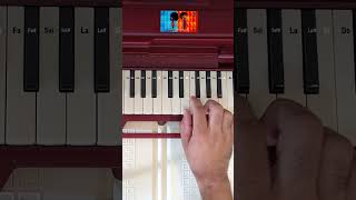 Cabeça Ombro Joelho e Pé na Escaleta  Piano e Teclado 3palavrinhas tutorial [upl. by Niatsirhc]