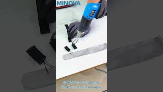 MINOVA StoffSeilHeißmesser Stoff und Netzröhre tools fabric electric [upl. by Niltiac]