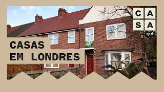 Conheça as casas e a vida dos brasileiros que moram em LONDRES na Inglaterra  Morar Mundo [upl. by Odama]