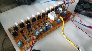 500 watt Amplifier board Testing  Short circuit होने पे भी नही जलेगा Board  Fan Protection [upl. by Dranrev981]