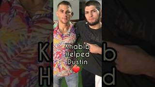 Khabib Help Dustin Poirier with 30k 😲 khabibnurmagomedov islammakhachev dustinpoirier ufc302 [upl. by Crofton]