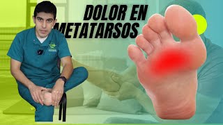 Como quitar el dolor en los metatarsos [upl. by Josie]