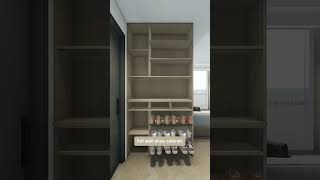 Shoe Cabinet Design home homedecorideas shoes shoecabinet renovation [upl. by Aneerahs]