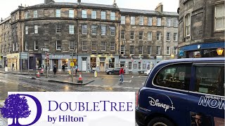 DoubleTree by Hilton Edinburgh City Centre Hotel Walkthrough and Review  Hotel by Edinburgh Castle [upl. by Drawoh]