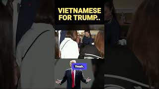 Nothing But LOVE For Trump At Vietnamese Place [upl. by Aikam]