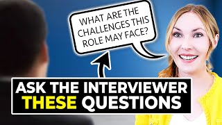 15 Best Questions to Ask an Interviewer [upl. by Akinwahs]